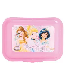 Jewel Disney Princess Candy Big BPA Free  Lunch Box For School Kids - Pink