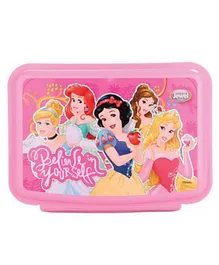 Jewel Disney Princess Small BPA Free Lunch Box - Pink