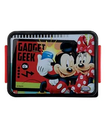 Jewel Disney Square Meal Big BPA Free Lunch Box  Mickey Mouse - Red