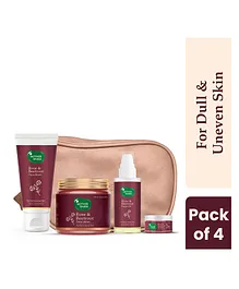 Mother Sparsh Rose & Beetroot Kit For Dull & Uneven Skin Tone Pack of 4 - 75 g 