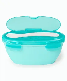 Skip Hop Easy-Serve Travel Bowl With Spoon - Blue