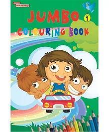 Jumbo Colouring Paperback Book 1st Series - English