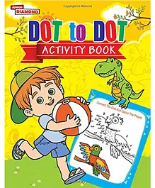 Dot to Dot Activity Paperback Book - English