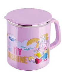 Joyo Disney Dora Stainless Steel Mocha Mug With Lid - Purple
