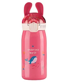 YAMAMA Insulated Stainless Steel Bottle Water Bottle for Kids Pink - 530 ml