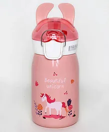 YAMAMA  Insulated Stainless Steel Bottle Water Bottle for Kids Pink - 530 ml