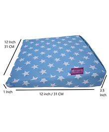  Get IT Multi Use Wedge Pillow For Pregnancy Women Star Print - Blue Star