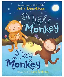 Night Monkey Day Monkey Picture Book - English