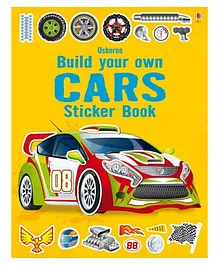 Usborne Build Your Own Cars Sticker Book - English