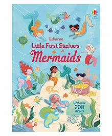 Usborne Little First Stickers Mermaids Book - English