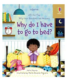 Usborne Ltf Very First Q&A Why Do I Have To Go To Bed Book - English