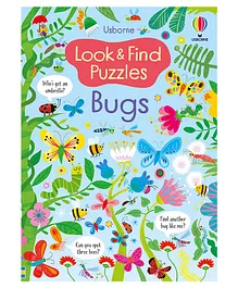 Usborne Look And Find Puzzles Bugs Book - English