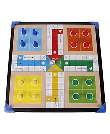 DHAWANI Ludo & Snakes n Ladders Game - Multicolour