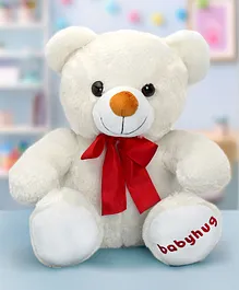 Babyhug Plush Teddy Bear Soft Toy White - 40 cm