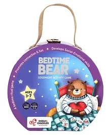 Chalk and Chuckles Bedtime Bear Card Game - Multiclor