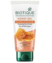 Biotique Honey Gel Soothe & Nourish Foaming Face Wash - 150 ml