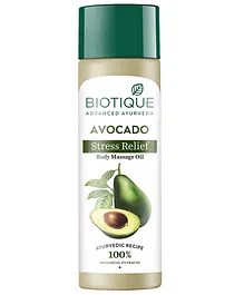 Biotique Avocado Stress Relief Body Massage Oil - 200 ml