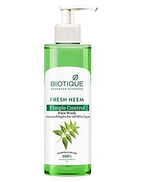 Biotique Fresh Neem Pimple Control Face Wash - 200 ml