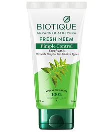 Biotique Fresh Neem Pimple Control Face Wash - 150 ml