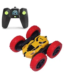 Blessbe Electronic RC Stunt Car Remote Control 360 degree Flip high-speed rotation 2.4GHz RC Toy Super Racing Child Stunt Car with Chargeable Battery and Charger Toys for Kids Boys Girls (Yellow)  BB47