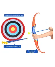 Vellique Big Size Bow and Arrow Archery Set - Multicolor