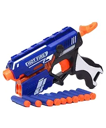 Blaze Storm Manual Soft Bullet Shooting Pistol Toy Gun with 10 Soft Bullets Included