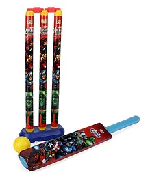 Marvel Avengers Cricket Set - Red & Blue