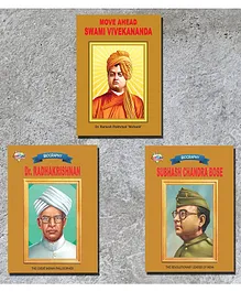 Move Ahead Swami Vivekanand Dr. Radhakrishnan & Swami Vivekananda in Chicago Biography Books Pack of 3 - English