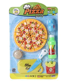 Bliss kids Pizza Party Blister Set Of 7 Pieces - Multicolor