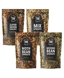  To Be Honest Multi Sprout Combo Pack of 4 - 95 gm Each