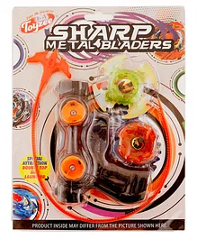 Toyzee Sharp Metal Bladers - Orange