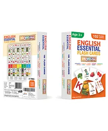 Zigyasaw English Essential Flash Cards Multicolour - 102 Pieces 
