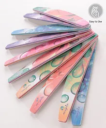 Nail File Pack Of 10 - Multicolour 