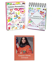 Learner's Bridge Flash Cards Famous Personalities Multicolor - 50 Cards