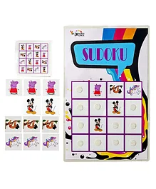 Learnersbridge Velcro Reusable Sudoku Game - Multicolor