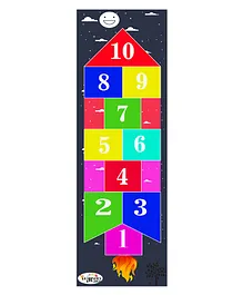 Learner's Bridge Number Mat - Multicolor