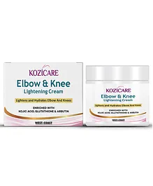 Kozicare Elbow & Knee Lightening Cream with Glutathione Arbutin & Kojic Acid - 50 gm