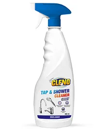 Cleno Tap & Shower Cleaner Spray to Clean Bathroom Kitchen Tap Shower Faucet Removes Limescale & Hard Water Spot Soap Scum Water Stains Scaling Eco Friendly & Biodegradable - 450 ml 