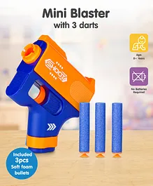  Mini Blaster Dart Gun - Blue