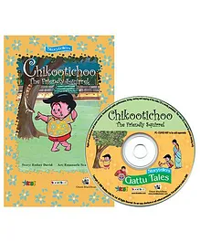 BookBox Chikootichoo The Friendly Squirrel Story Book With CD - English