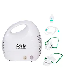 Fidelis Healthcare Nebulizer Mini Copper With Mask Children Adult- White