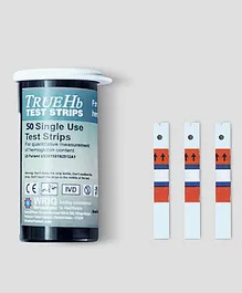 TrueHb Hemoglobin Measuring Strips - 50 Strips