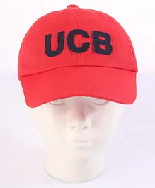 Ucb Baby Summer Cap Solid Red - Diameter 16 cm