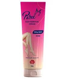 Paree Silky Soft Hair Removal Cream With Rose - 50 gm
