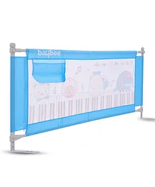 Baybee Portable & Height Adjustable Safeguard Barrier Bed Rail Length 180 cm - Blue