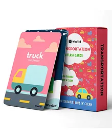 WiseTed Transportation Interactive Activities Flash Cards