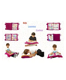 Keshav Creation Kids Educational & Learning Cushion Book Toys - Pink