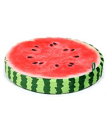 Keshav Creation 3D Fruit Slice Cushion - Red