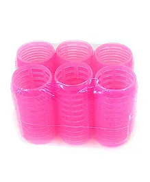 Hair Rollers Pack of 6 - Pink