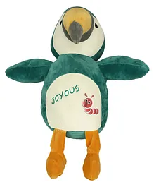 KiddyBuddy Woodpecker Soft Toy Green - Height 38 cm